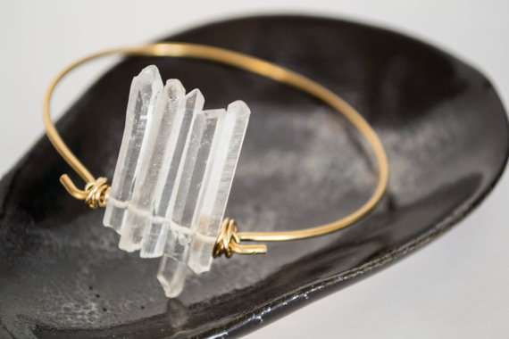 Quartz Crystal Cuff