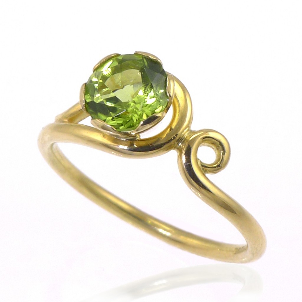 Peridot ring